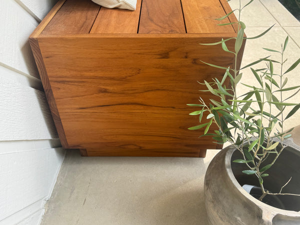 NEW Custom Commissioned Teak Bench or Coffee Table