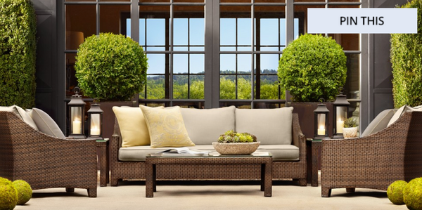 Restoration Hardware 22 Piece La Jolla Outdoor Furniture Set