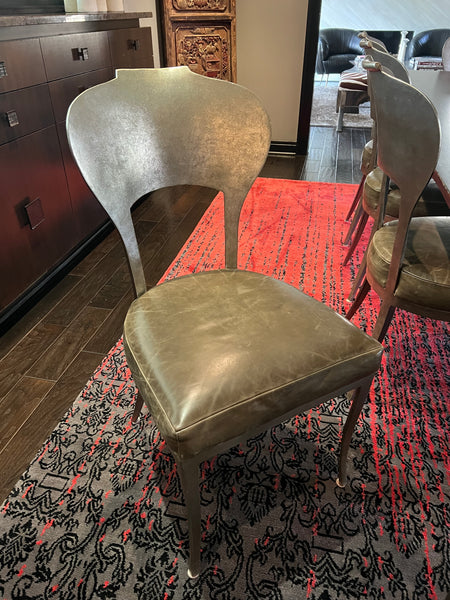 Oly Studio Beverly Dining Chairs with Leather Seats (10 Available)