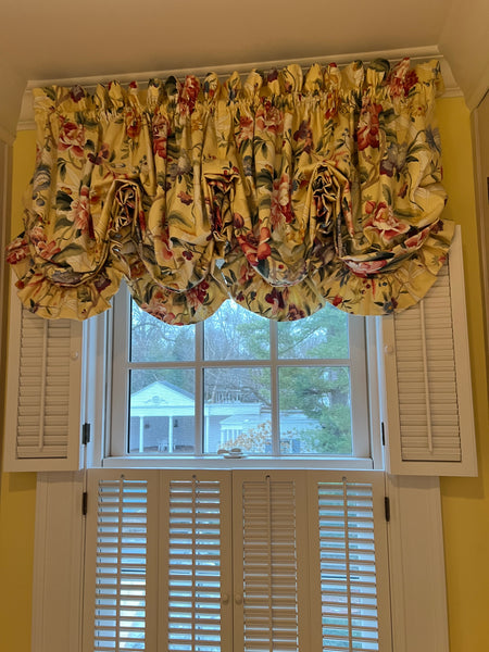 Floral Valance (2 Available)
