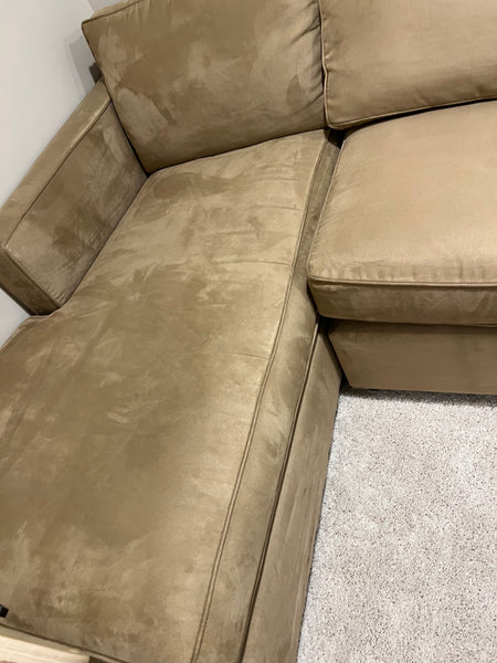 Crate and Barrel Gather 2-Piece Sectional Sofa with Chaise