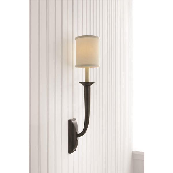Pair of Visual Comfort Signature Collection French Deco Horn 23" Wall Sconces