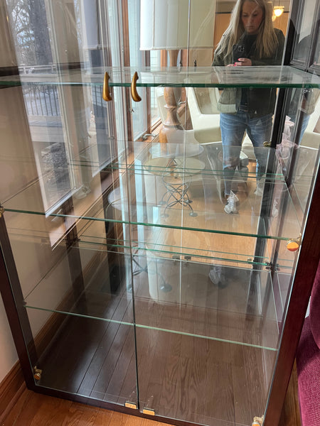 Thomasville MCM Curio China Cabinet (2 Available)