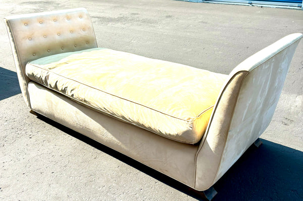 Porta Bella Suede Daybed Settee