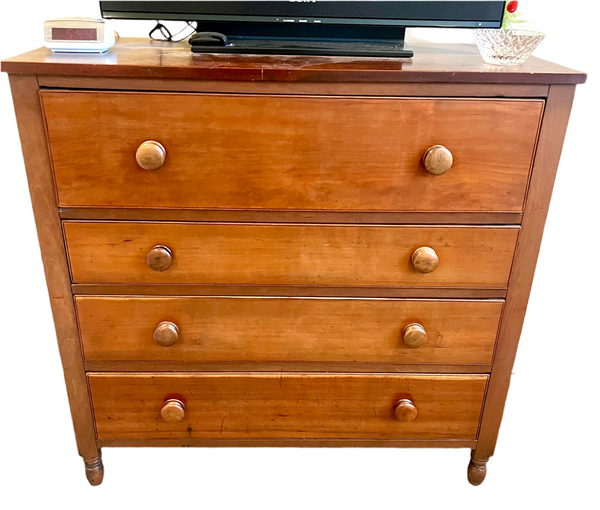 Antique Four Drawer Chest Dresser