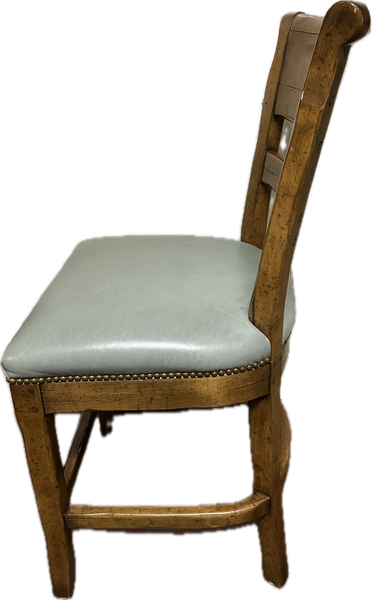 LORTS Leather Counter Height Bar Stools  (6 Available)