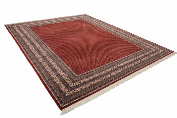 Indian Hand Knotted 100% Wool Mahal Design Area Rug