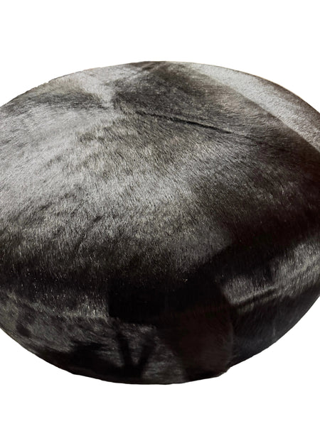 Italian GAMMA ARREDAMENTI Cowhide Ottoman