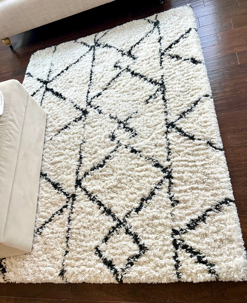 5'x7' Geometric Area Rug
