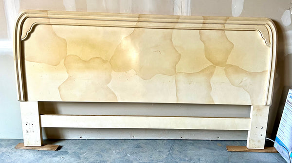 Henredon Folio 16 Villa Borghese Asian Goatskin King Headboard