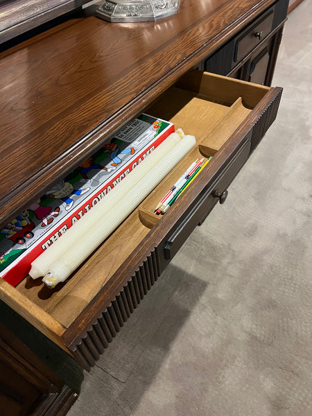 Vintage Credenza Sideboard Desk