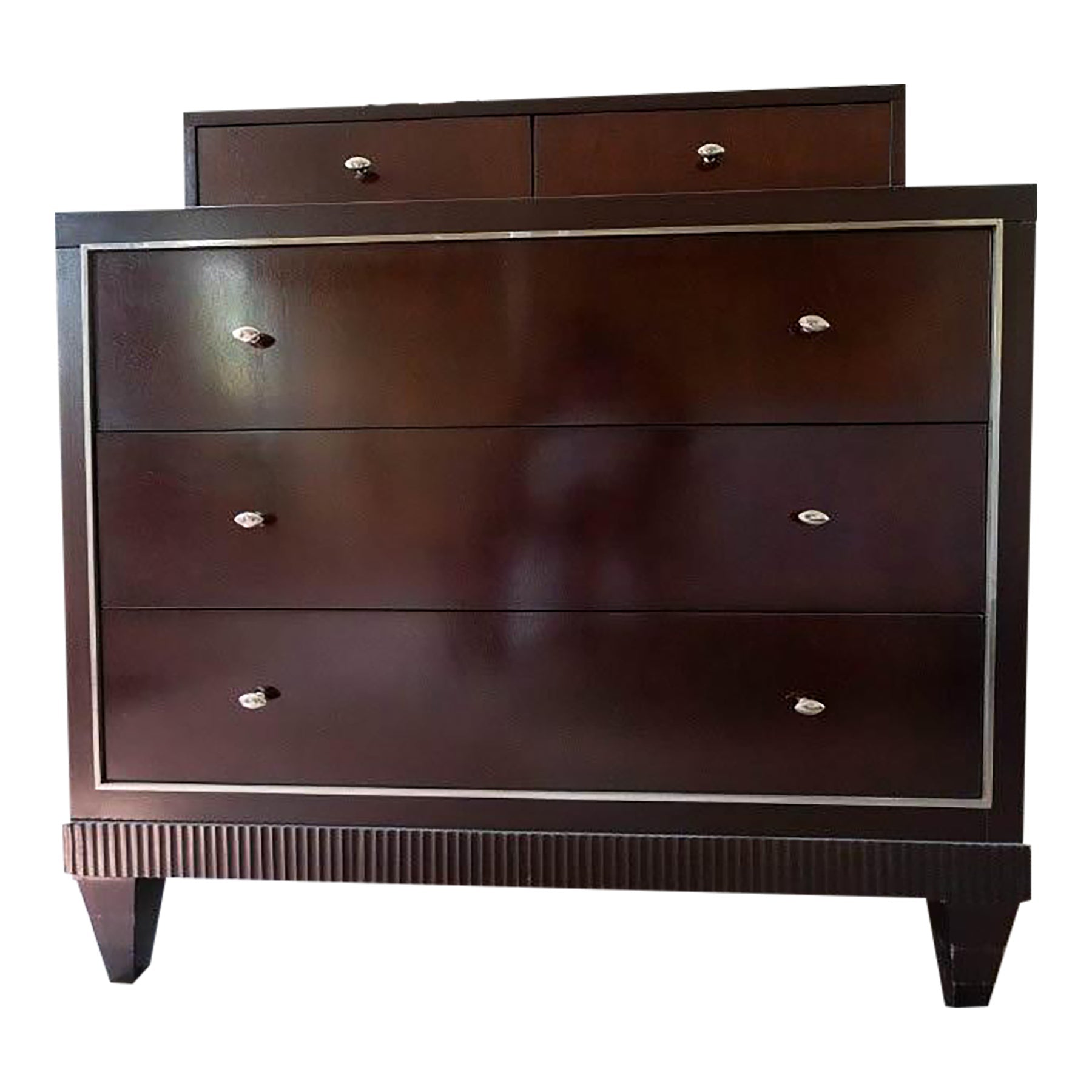 Baker Barbara Barry Collection Mahogany Comode Chest of Drawers