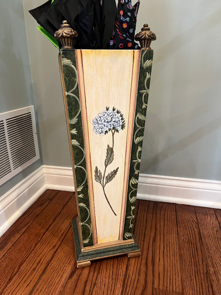 Hand Painted Umbrella Stand