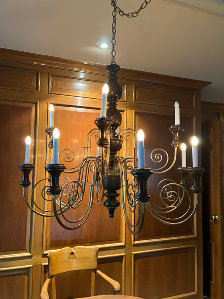 Flemish Large 12 Light Chandelier