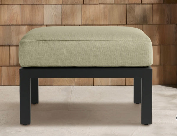 ARHAUS Montego Outdoor Aluminum Sofa, Ottoman and Side Table