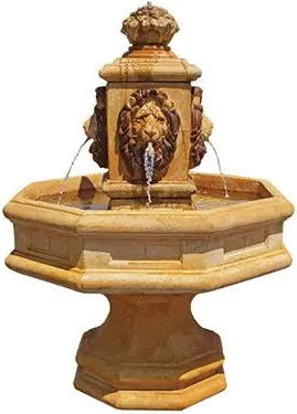 Henri Studios Classic Lion Fountain