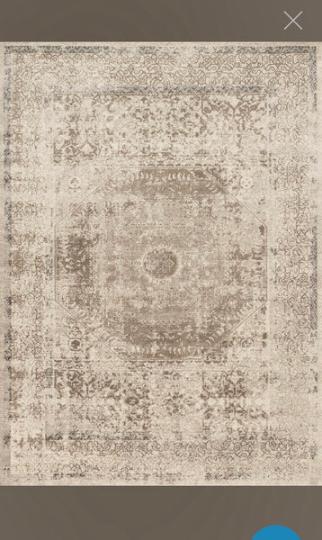 Loloi Century CQ-01 Taupe Sand Area Rug 9'x12'