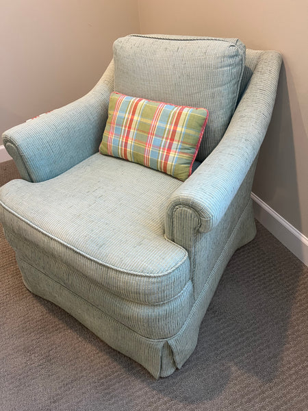 Green Upholstered Chair