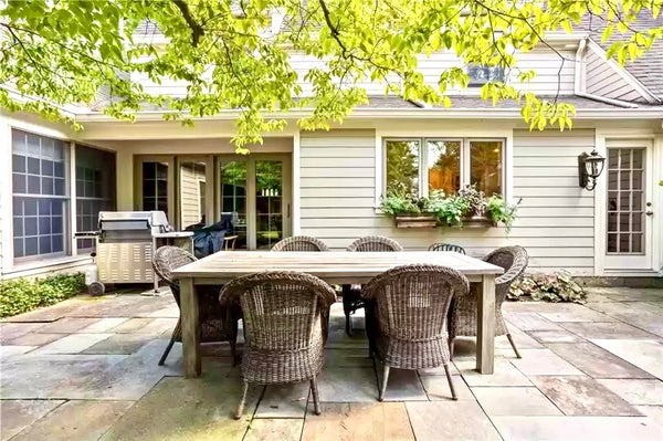 Joss & Main Vienna 100% Teak Outdoor Dining Table