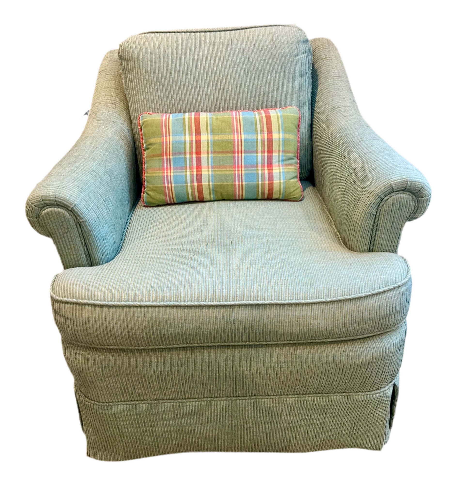 Green Upholstered Chair