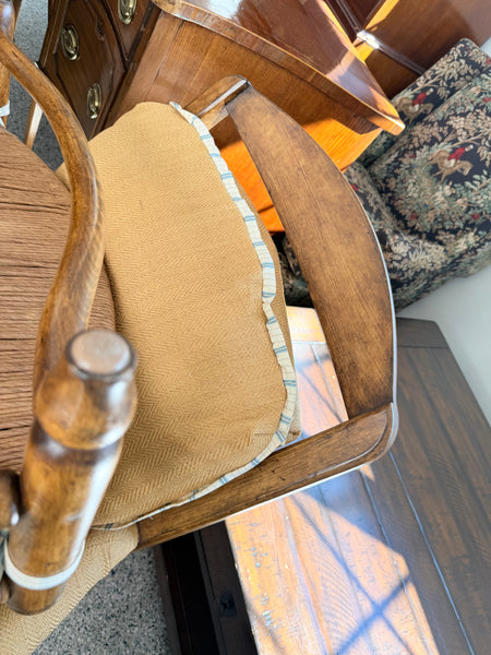 Country Rush Lounge Chair and Ottoman by Charles Pollock