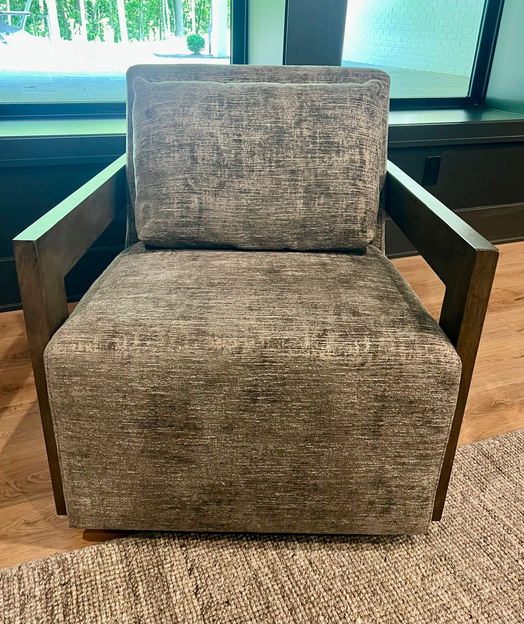 NEW Arhaus Harrison 30" Swivel Armchair
