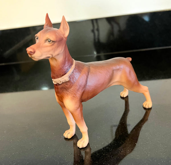 Boehm Doberman Pinscher Porcelain Figurine