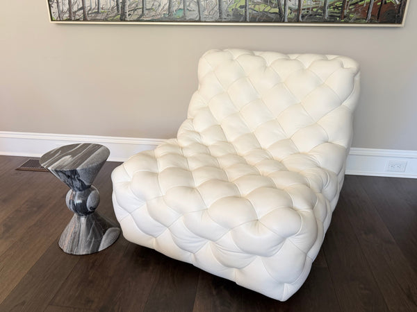 BERNHARDT Rigby Leather Swivel Chair