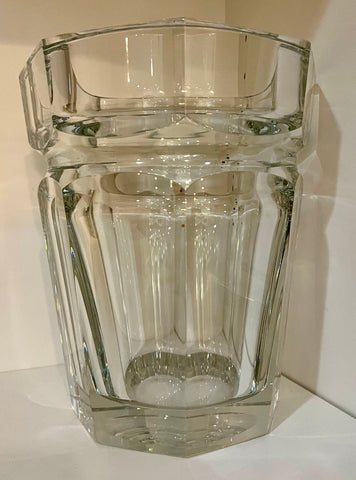 Baccarat Crystal Moulin Rouge Harcourt Wine Chiller Ice Bucket