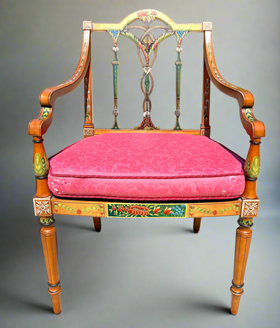 Chelsea House Port Royal Painted Armchair