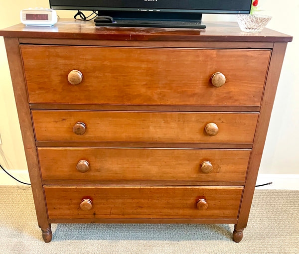 Antique Four Drawer Chest Dresser