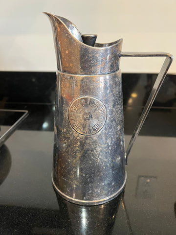 Grand Silver Co Antique Thermos Teapot