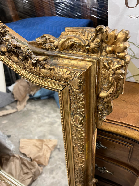 18th Century French Louis XVI Period Giltwood Mirror