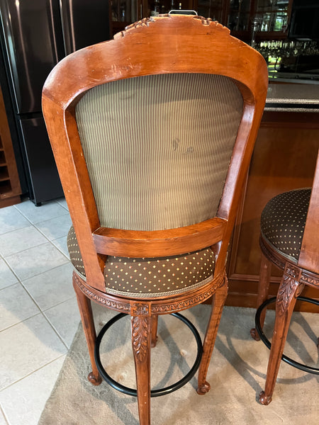 Set of 6 Swivel Bar Stools