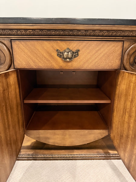 Michael Amini Eden Collection with Marble Top Bombe Chest