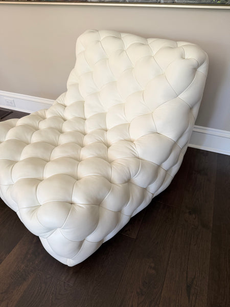 BERNHARDT Rigby Leather Swivel Chair