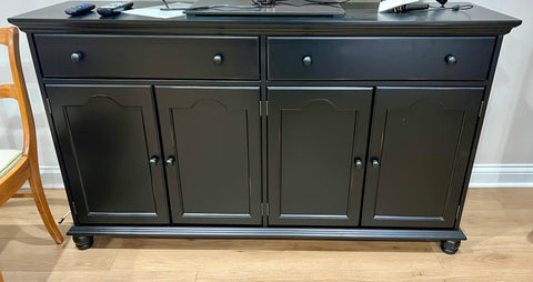 Black Sideboard Buffet TV Console