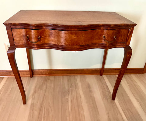 Antique Small French Writing Desk Hall Table