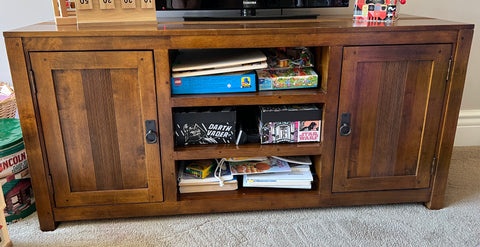 Media Cabinet Console Table