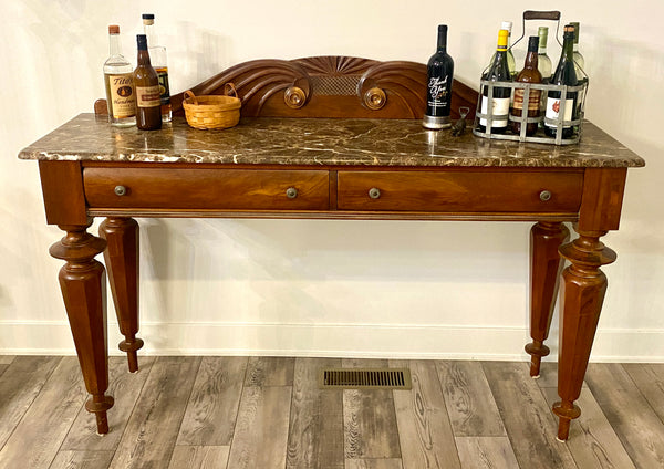 Pennsylvania House Buffet with Marble Top