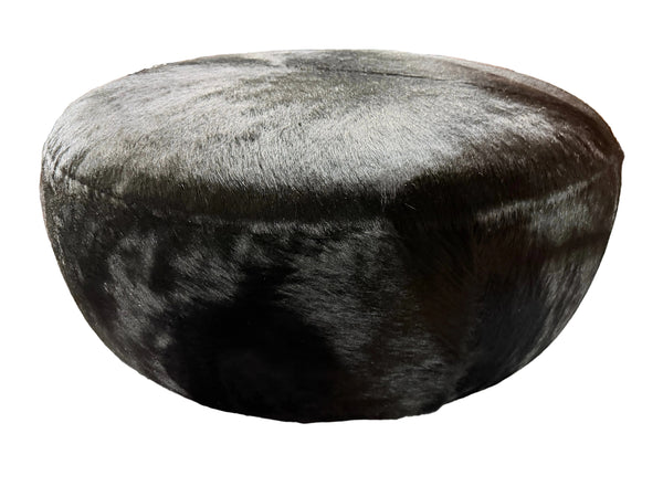 Italian GAMMA ARREDAMENTI Cowhide Ottoman