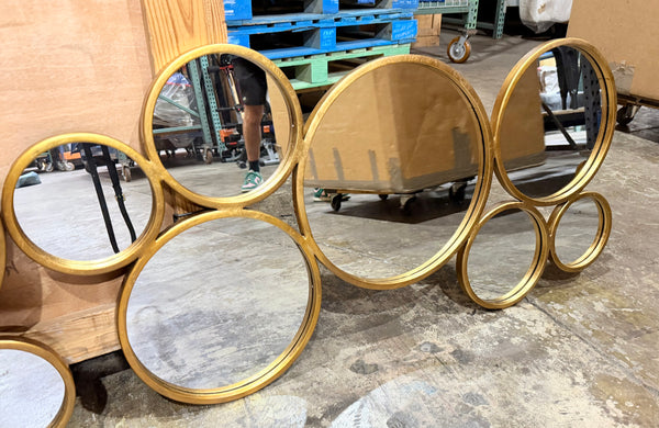 Uttermost Kanna Gold Wall Mirror (2 Available)