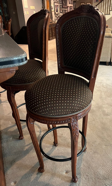 Set of 6 Swivel Bar Stools