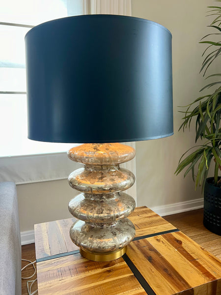 Rare 1960's MCM Carlo Nason for Mazzega Four Tier Murano Table Lamp