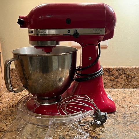 KitchenAid Artisan Mixer in Red