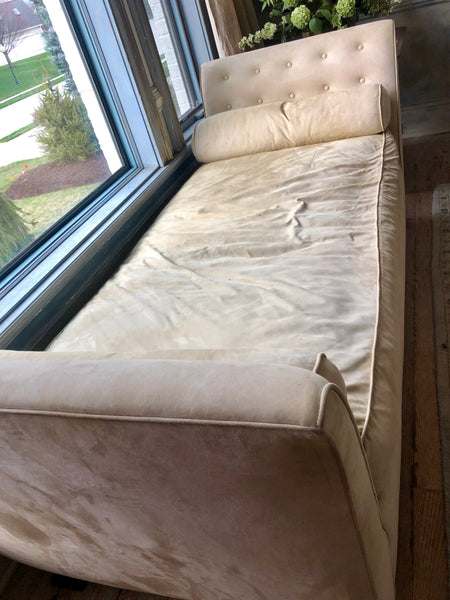 Porta Bella Suede Daybed Settee