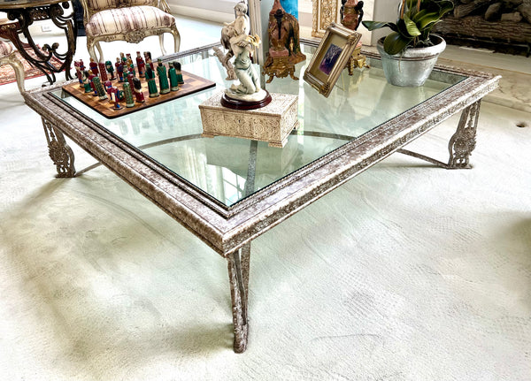 Italian Hand Forged Cocktail Coffee Table