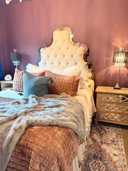 Hooker Furniture for Horchow Bristol Tufted Queen Headboard
