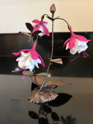 Vintage Fuchsia Tree by Curtis Jere