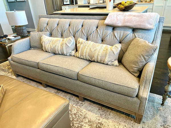 Fairfield Furniture Three Seat Tufted Sofa